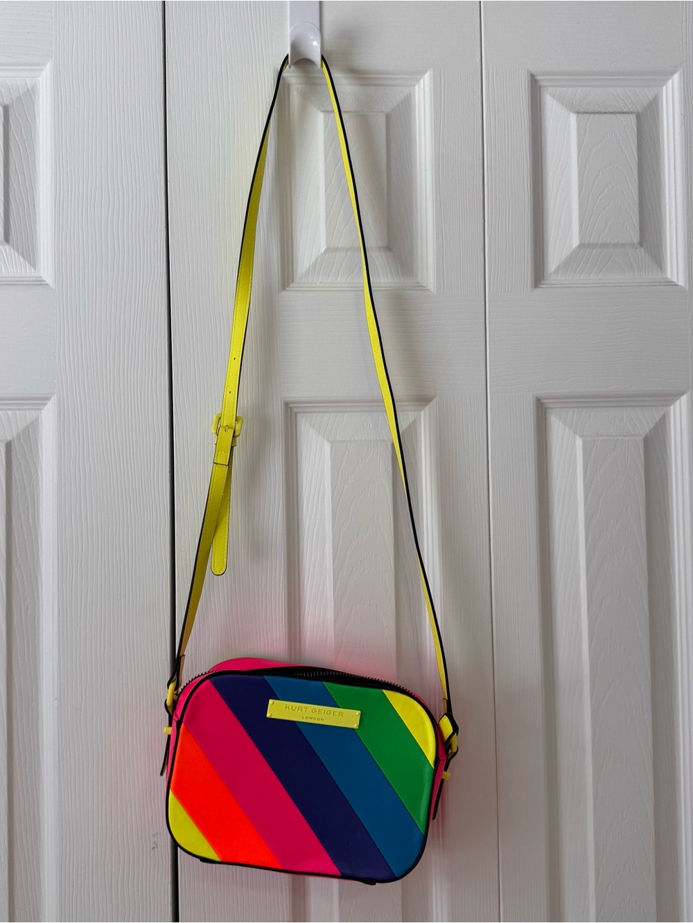 Kurt Geiger Neon Rainbow Crossbody Bag - Multicolor
